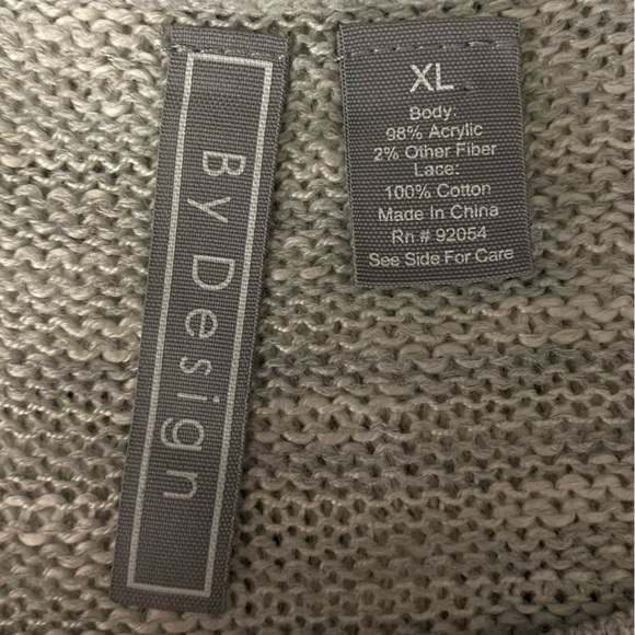 By Design Crochet Sweater - Picture 12 of 12